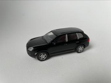 model Porsche Cayenne, zwart, hongwell 1/72 beschikbaar voor biedingen