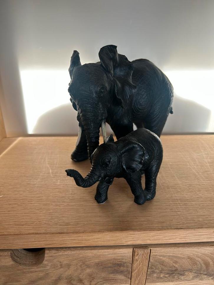 Mooie Olifanten Beelden Set, Huis en Inrichting, Woonaccessoires | Overige, Zo goed als nieuw, Ophalen of Verzenden