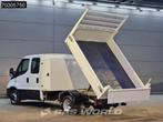 Iveco Daily 35C14 Dubbel Cabine Kipper met Kist Dubbellucht, Auto's, Bestelauto's, Gebruikt, Euro 6, Iveco, Bedrijf
