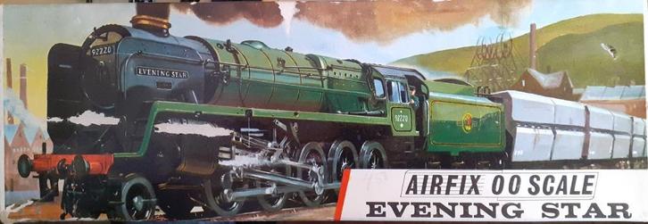 Airfix 00 Evening Star locomotief, Hobby en Vrije tijd, Modelbouw | Auto's en Voertuigen, Gebruikt, Overige typen, 1:50 of kleiner