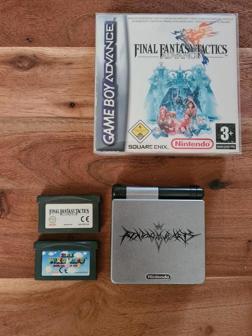 Gameboy Advance SP Limited Edition Kingdom Hearts, Spelcomputers en Games, Spelcomputers | Nintendo Game Boy, Gebruikt, Game Boy Advance SP
