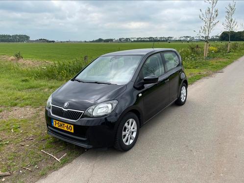 Skoda Citigo Greentech Sprint 1.0 T 44KW 2013 Zwart, Auto's, Skoda, Particulier, Citigo, Airconditioning, Bluetooth, Centrale vergrendeling