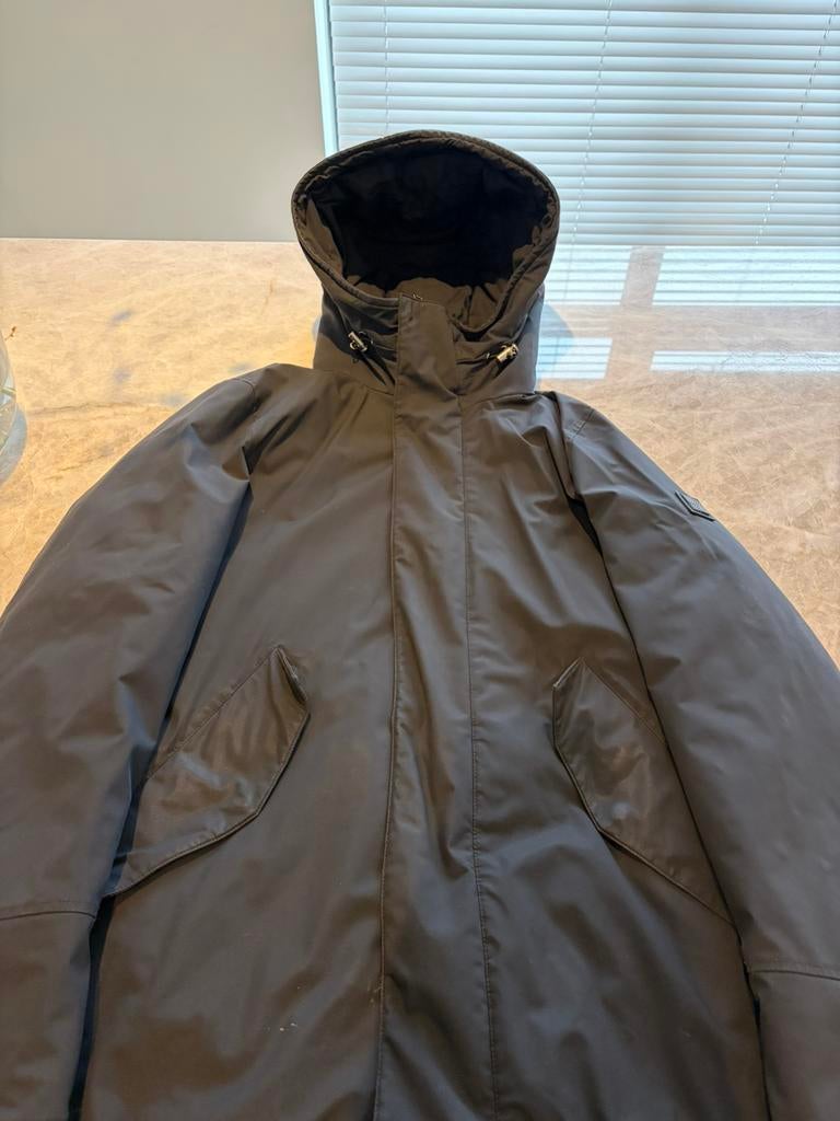 Woolrich winterjas S zwart, Ophalen of Verzenden, Zo goed als nieuw, Zwart