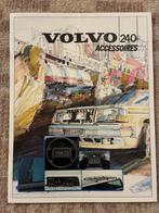 Volvo 240 accessoires brochure 1986, Verzenden, Zo goed als nieuw, Volvo