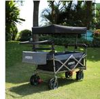 Arebos Premium Bolderkar met luifel, Caravans en Kamperen, Ophalen, Opvouwbaar, Zo goed als nieuw
