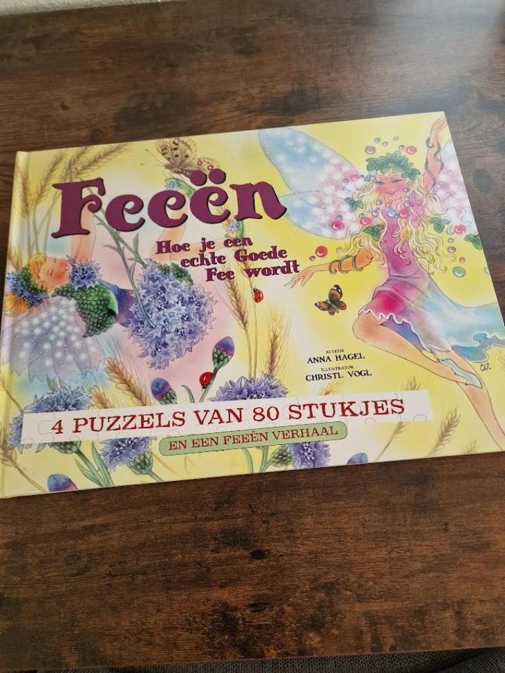 Voorleesboek met puzzels, Kinderen en Baby's, Speelgoed | Kinderpuzzels, Zo goed als nieuw, 6 jaar of ouder, Meer dan 50 stukjes