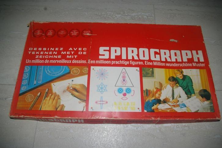 Meccano  Tekenen   met de  Spirograph, Hobby en Vrije tijd, Knutselen, Gebruikt, Materiaal, Ophalen of Verzenden