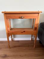 Vintage Retro drank of servies kastje, Huis en Inrichting, Kasten | Vitrinekasten, Ophalen, Met deur(en), 50 tot 100 cm, Zo goed als nieuw