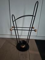 Paraplubak zwart, Huis en Inrichting, Woonaccessoires | Paraplubakken, Ophalen, Zo goed als nieuw, Metaal