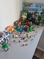 Lego Minecraft samengesteld Dorp, diverse sets, Ophalen, Zo goed als nieuw, Complete set, Lego