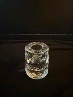 Scandinavische Glazen Kandelaar - Orrefors/Kosta Boda Stijl, Overige materialen, Overige kleuren, Ophalen of Verzenden, Zo goed als nieuw