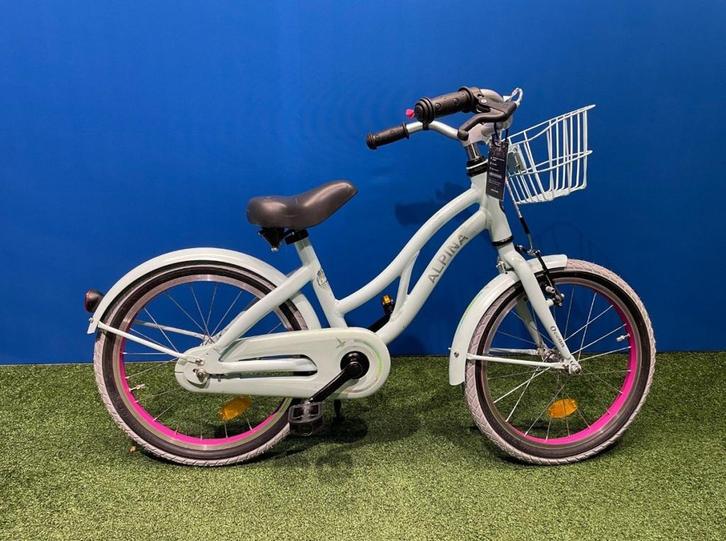 Alpina Ocean 18 inch Meisjes Glace Mint Matt 28 2023, Fietsen en Brommers, Fietsen | Meisjes, Gebruikt