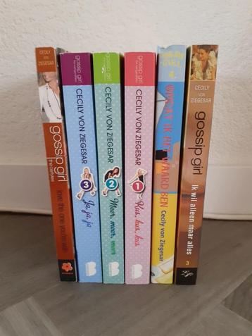Boeken Pakket Chicklits Gossip Girl - Cecily van Ziegesar 6x beschikbaar voor biedingen