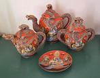 Antiek Satsuma Theeservies met Draken, Ophalen