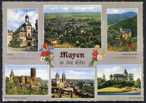 Mayen in der Eifel - used: 23-7-1967, Verzamelen, Ansichtkaarten | Buitenland, Gelopen, Duitsland, 1960 tot 1980, Ophalen of Verzenden