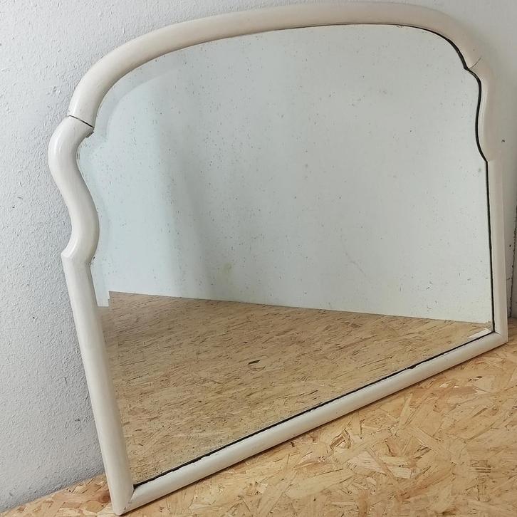 Antieke Soester spiegel, Huis en Inrichting, Woonaccessoires | Spiegels, Gebruikt, Minder dan 50 cm, Minder dan 100 cm, Rechthoekig