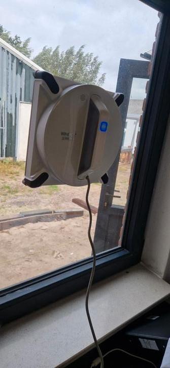 Zo goed als nieuwe Ecovacs winbot ramenlaprobot, Witgoed en Apparatuur, Stofzuigers, Zo goed als nieuw, Robotstofzuiger, Ophalen of Verzenden