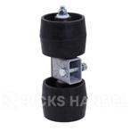 Bootrol 2 kimrollen 85 x 115 mm op kantelblokje, Watersport en Boten, Accessoires en Onderhoud, Info@rickshandel.nl, Nieuw, Ricks Handelsonderneming