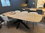Nieuwe Deens ovale eiken eettafel 220x100cm, Ophalen, 100 tot 150 cm, Eikenhout, Nieuw