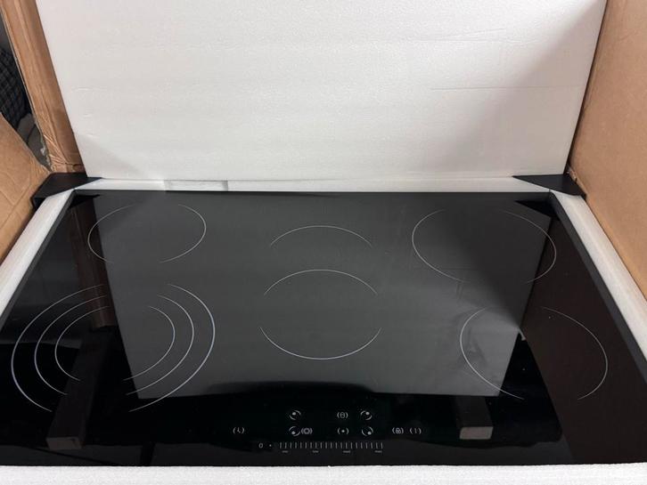 Nieuwe 5-pits keramische glas kookplaat - 3 fasen nodig!, Witgoed en Apparatuur, Kookplaten, Nieuw, Inbouw, Inductie, 5 kookzones of meer