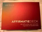 Vertellis Affirmatiedeck als nieuw Affirmationdeck, Boeken, Ophalen of Verzenden, Zo goed als nieuw, Overige onderwerpen, Vertellis