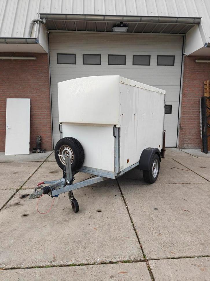 Gesloten aanhanger/ dichte aanhanger te koop, Auto diversen, Aanhangers en Bagagewagens, Ophalen