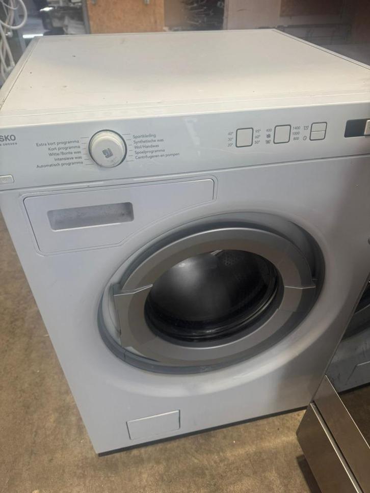 ASKO Wasmachine jong garantie bezorging koopavond!, Witgoed en Apparatuur, Wasmachines, Gebruikt, Voorlader, 6 tot 8 kg, 85 tot 90 cm
