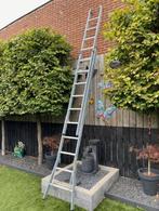 Dirks 2x10-30 Glazenwasser- / Schuifladder, Ophalen, Zo goed als nieuw, Ladder, 4 meter of meer
