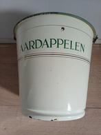 Oude geëmailleerde aardappel emmer, Ophalen of Verzenden