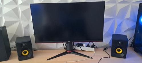 AOC 4k gaming monitor, Computers en Software, Pc speakers, Zo goed als nieuw, Ophalen