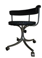 Zeldzame vintage Knoll bureaustoel design Jørgen Rasmussen, Huis en Inrichting, Ophalen, Gebruikt, Zwart, Bureaustoel
