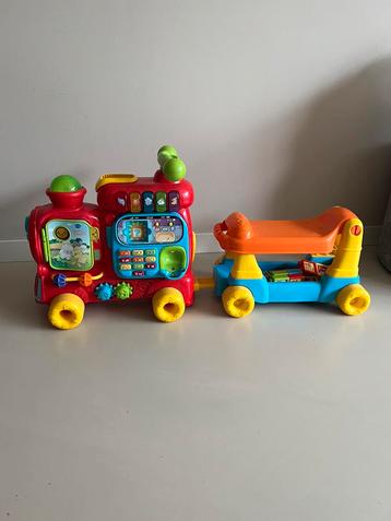 V tech letter locomotief  beschikbaar voor biedingen