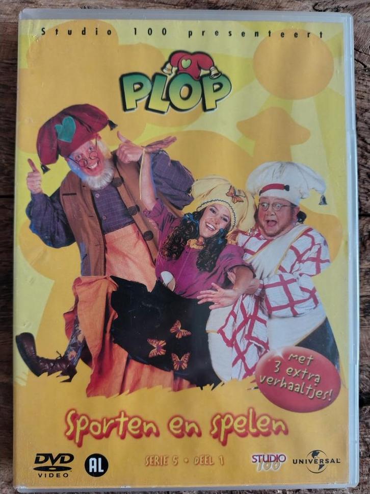 Kabouter Plop: Sporten en Spelen DVD, Studio 100, Cd's en Dvd's, Dvd's | Kinderen en Jeugd, Zo goed als nieuw, Film, Poppen, Alle leeftijden