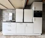 Mooie rechte wit Hoogglans Keuken * Compleet incl Toestellen, Huis en Inrichting, Keuken | Complete keukens, Ophalen of Verzenden
