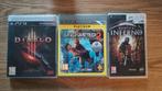 Diablo 3, Uncharted 2 en Dantes Inferno (PSP), Spelcomputers en Games, Spelcomputers | Sony PlayStation 3, Verzenden, Zo goed als nieuw