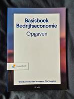 Basisboek bedrijfseconomie opgaven, Nieuw, Ophalen of Verzenden, Noordhoff Uitgevers, Bedrijfseconomie of M&O