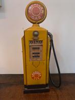 Vintage Blikken Benzinepomp American Gas Dino Gasoline, Antiek en Kunst, Ophalen of Verzenden