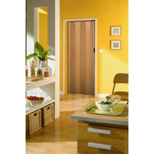 OPisOP Grosfillex Una vouwdeur  beuken 84x205 cm, Huis en Inrichting, Stoffering | Gordijnen en Lamellen, Nieuw, 200 cm of meer