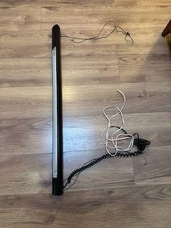 Massive TL Kantoorlamp zwart - hangend, Gebruikt, Design, Overige typen, Overige fittingen