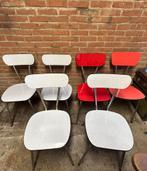 6 puntgave vintage formica stoelen, Ophalen