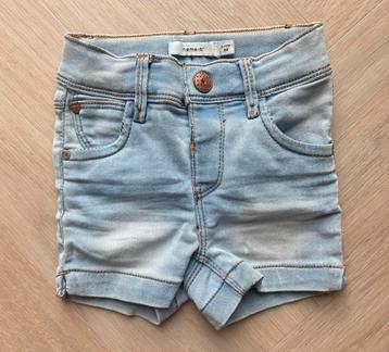 Name It korte spijkerbroek meisje maat 86 | babykleding beschikbaar voor biedingen