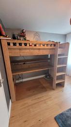 Jorg Steigerhouten Hoogslaper met Bureau, Ophalen, Gebruikt, Hoogslaper