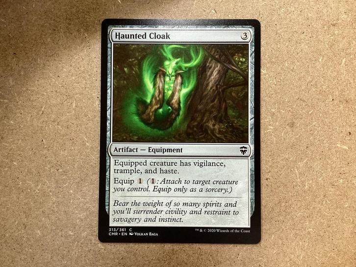 1x Haunted Cloak [313/361] (Near Mint), Hobby en Vrije tijd, Verzamelkaartspellen | Magic the Gathering, Zo goed als nieuw, Losse kaart