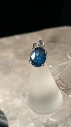 Kyaniet hanger geluk beschermt hoge trilling uniek, Blauw, Nieuw, Ophalen of Verzenden, Met edelsteen
