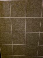 Vintage Oude Tegels Groen 15x15 cm- Unieke Karakter Sphinx, Ophalen, Gebruikt, Minder dan 20 cm, Minder dan 20 cm