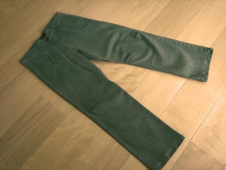 Aparte stoere grijsgroene broek SARAH PACINI 38-40 snazzeys, Kleding | Dames, Broeken en Pantalons, Nieuw, Maat 38/40 (M), Groen