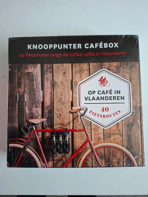 Patrick Cornillie - Knooppunter Cafébox, Boeken, Reisgidsen, Zo goed als nieuw, Fiets- of Wandelgids, Europa, Overige merken, Ophalen of Verzenden