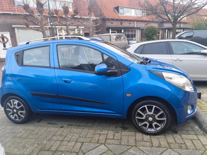 Chevrolet Spark 1.0 Bifuel 2011 Blauw, Auto's, Chevrolet, Particulier, Spark, LPG, B, Hatchback, Handgeschakeld, Origineel Nederlands