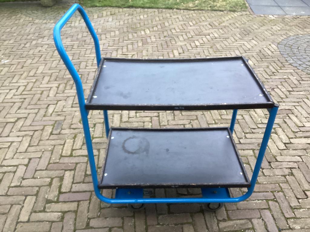 Magazijnkar, Doe-het-zelf en Verbouw, Transportwagens, Minder dan 60 liter, Ophalen, Zo goed als nieuw, Transportkar