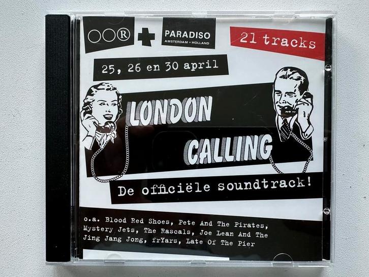 London Calling Soundtrack - Paradiso CD 25+26+30 april 2008, Cd's en Dvd's, Cd's | Overige Cd's, Zo goed als nieuw, Ophalen of Verzenden